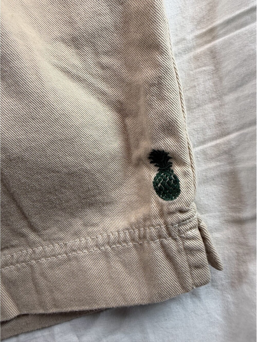 Chubbies Easy Short Mens XXL Khaki Tan Cotton Pull On Elastic Waist Shorts VGC - Picture 9 of 9